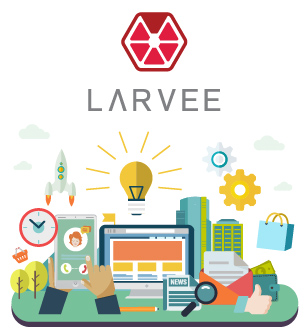 Larvee Website Design