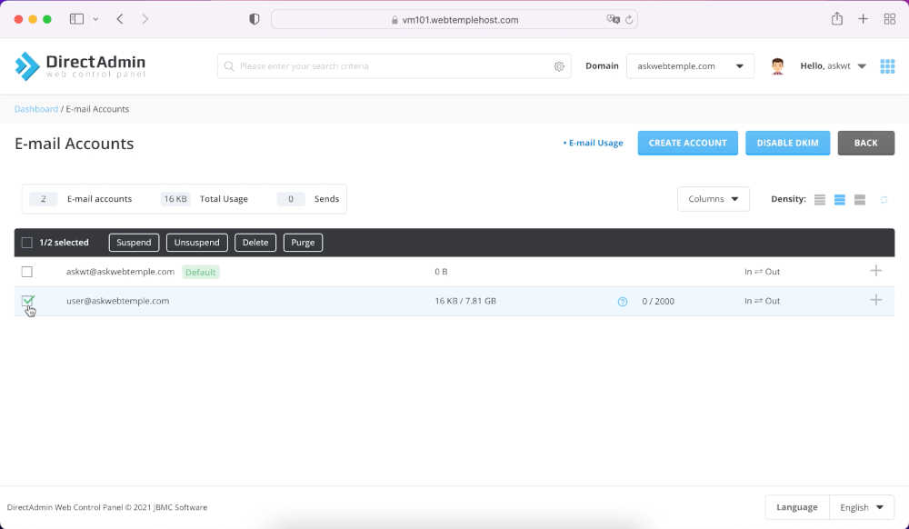 directadmin-suspend-email-account