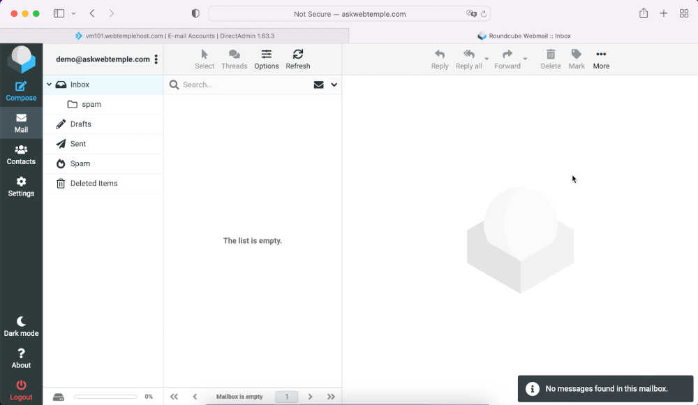 webmail-main-screen